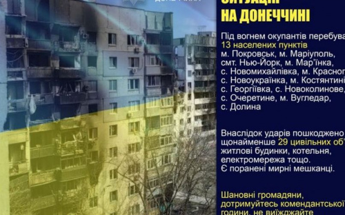 Оперативне зведення поліції Донеччини на 31 березня