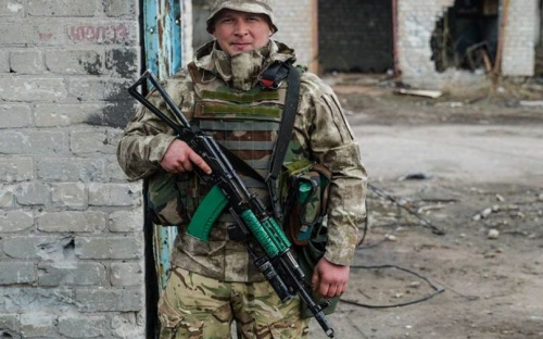 Авдеевку защищает боевой «Ежик»