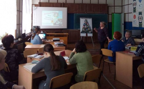 В Авдеевке пели колядки и говорили о личностном развитии (ФОТО)