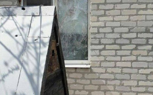 В Авдеевке обстрелом повреждены два дома (ФОТО)