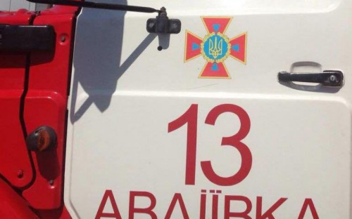 В Авдеевке горело белье на балконе