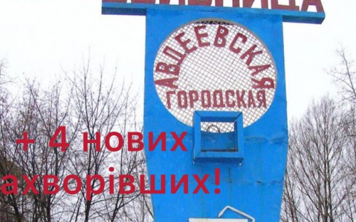 22 січня в Авдіївці коронавірусну хворобу лабораторно підтвердили ще у 4 осіб