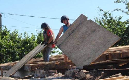В Авдеевке нужно восстановить почти 300 домов (ФОТО)