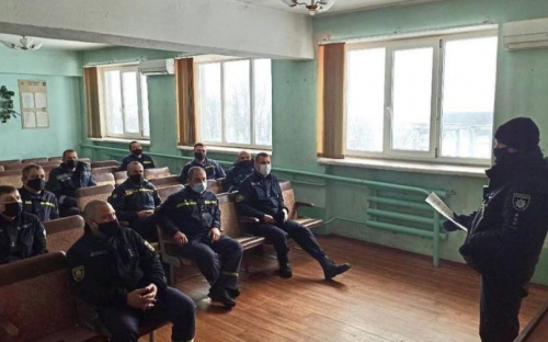 Авдіївські поліцейські зустрілися із водіями ДСНС