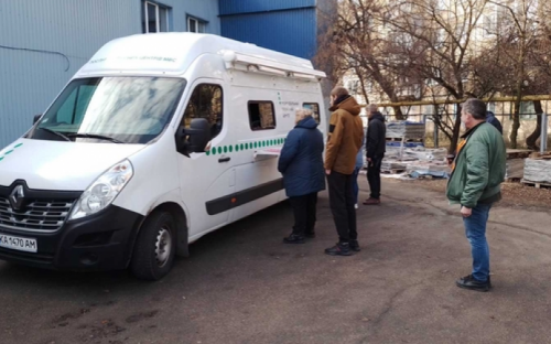 В Авдіївці відбувся прийом мобільного сервісного центру МВС України