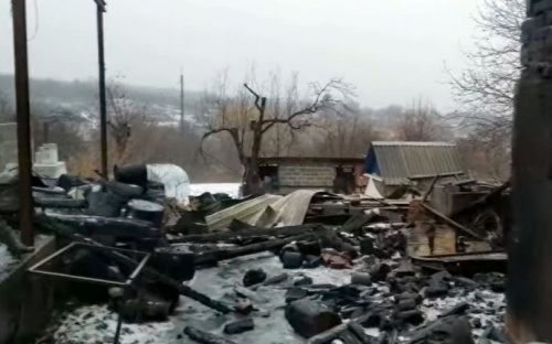 Из-за пожара авдеевцы остались без жилья