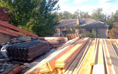 В Авдіївці капітально відремонтують покрівлю багатоповерхівки