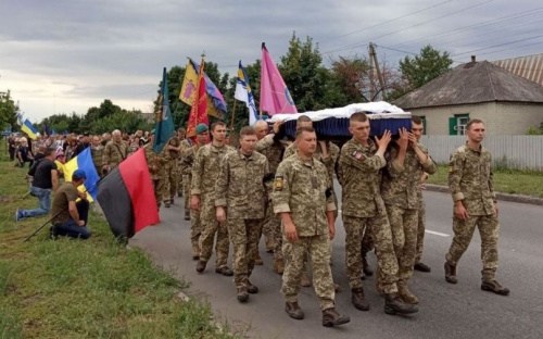 В Лимане попрощались с воином, освобождавшим Авдеевку