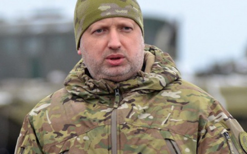 Секретарь СНБО  Александр Турчинов приехал в Авдеевку (ВИДЕО)
