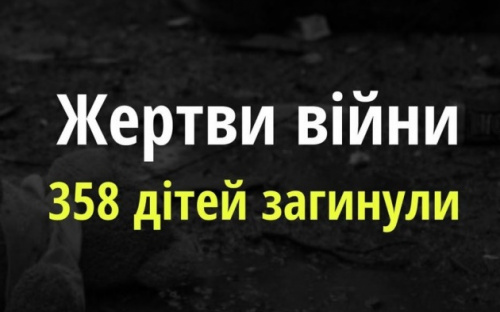 Більше тисячи дітей постраждали в Україні внаслідок повномасштабної збройної агресії рф