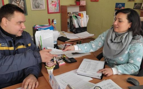 Фахівці ДСНС надали методичну допомогу відділу освіти Авдіївської міської ВЦА