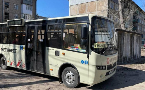В Авдіївці проходить евакуація людей з інвалідністю