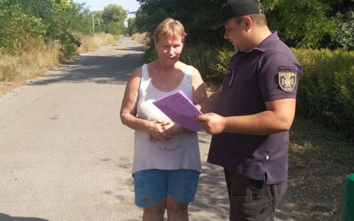 Рятувальники з Авдіївки нагадують правила безпеки та попереджають про відповідальність (ФОТО)