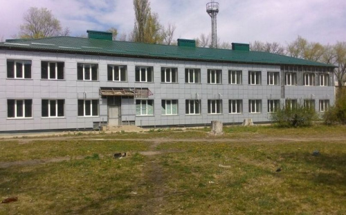 В Авдеевке продолжается реконструкция здания УСЗН:фотофакт