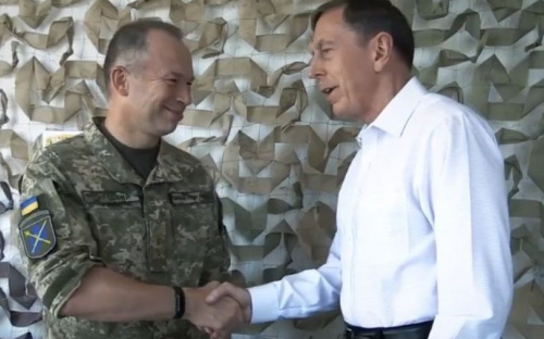 В Авдеевке побывал американский генерал (ВИДЕО)