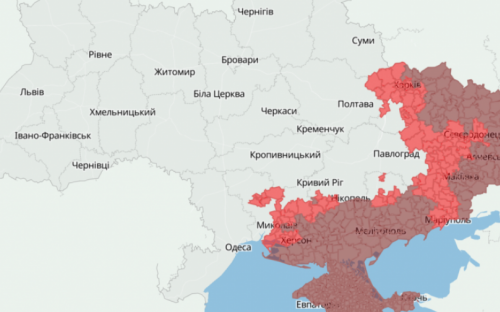Оновлено актуальний перелік громад у районах бойових дій, на ТОТ та тих, що в оточенні