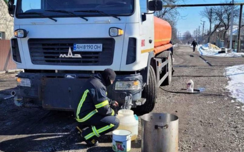 Графік роздачі технічної та питної води