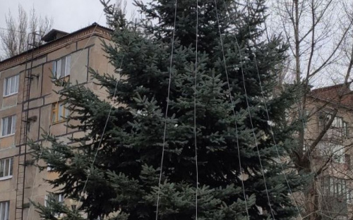 В Авдеевке готовятся к новогодним праздникам. ФОТОФАКТ
