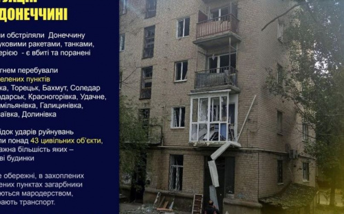 Оперативне зведення поліції Донеччини на 13 червня