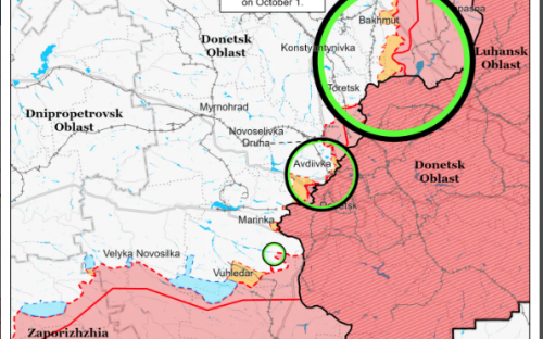 Окупанти намагаються атакувати на захід від Авдіївки