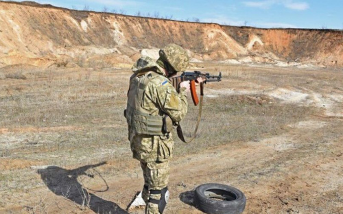 Вблизи Авдеевки воины отточили свои навыки (ФОТО)