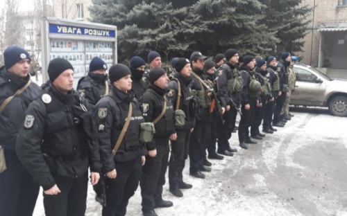 Полицейских Авдеевки подняли по тревоге