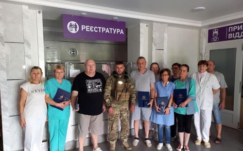 Авдіївських медиків нагородили грамотами Верховної Ради України