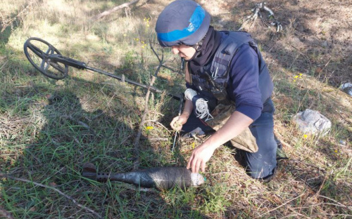 У Донецькій області за дві доби знешкодили понад півтисячі вибухонебезпечних предметів