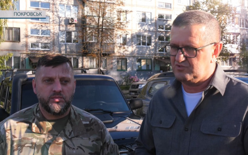 Народний депутат Муса Магомедов передав Збройним Силам автомобіль (ВІДЕО)