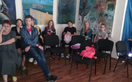 В Авдеевке прошёл показ и обсуждение лучших работ международного кинофестиваля (ФОТО)