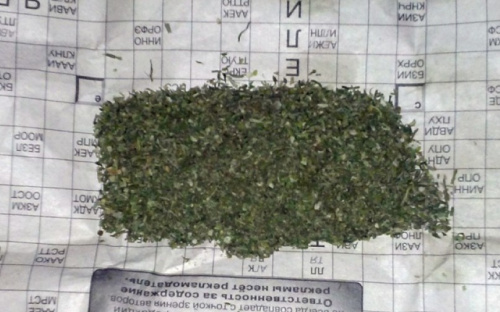 Жителю Авдеевки грозит до 3 лет лишения свободы за обнаруженный на блокпосте сверток с марихуаной