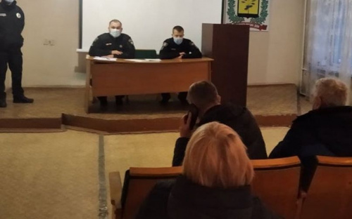 Поліцейські Авдіївки розповіли головам ОССБ про проєкт 