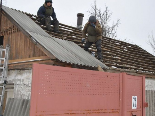 В Авдеевке с каждым днем растет количество восстановленных домов