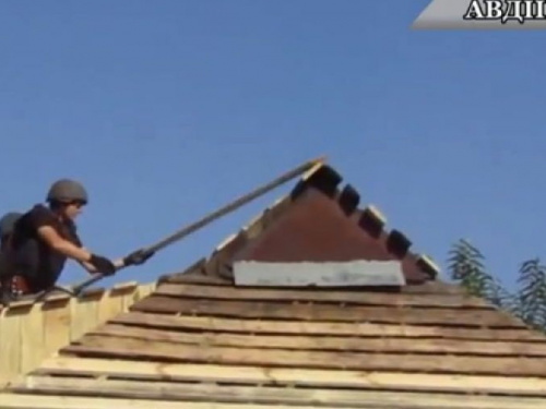 Роменские спасатели восстановили почти 400 домов в Авдеевке (ВИДЕО)
