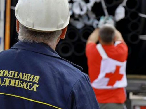 Красный Крест всячески содействует в обеспечении доступа жителей Донбасса к питьевой воде