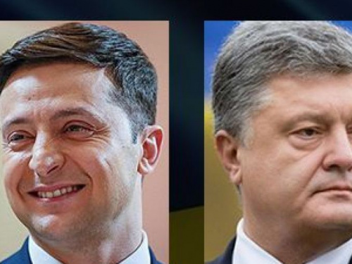 Национальный экзит-пол: во второй тур выборов выходят Зеленский и Порошенко