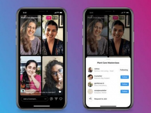 Как у Clubhouse: инстаграм ввел функцию комнат для общения в прямом эфире