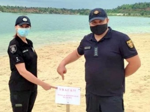 Авдіївські поліцейські спільно з працівниками ДСНС провели профілактичний рейд по місцевим водоймам