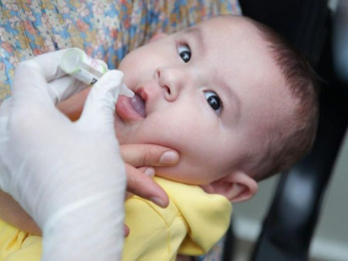 В Донецкой области начинается кампания вакцинации детей от полиомиелита