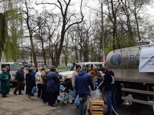 МККК привезет воду в Авдеевку