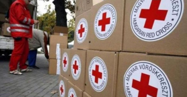 «Красный крест» отправил гуманитарную помощь на Донбасс