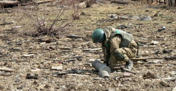 Украина занимает пятое место в мире по количеству пострадавших от мин