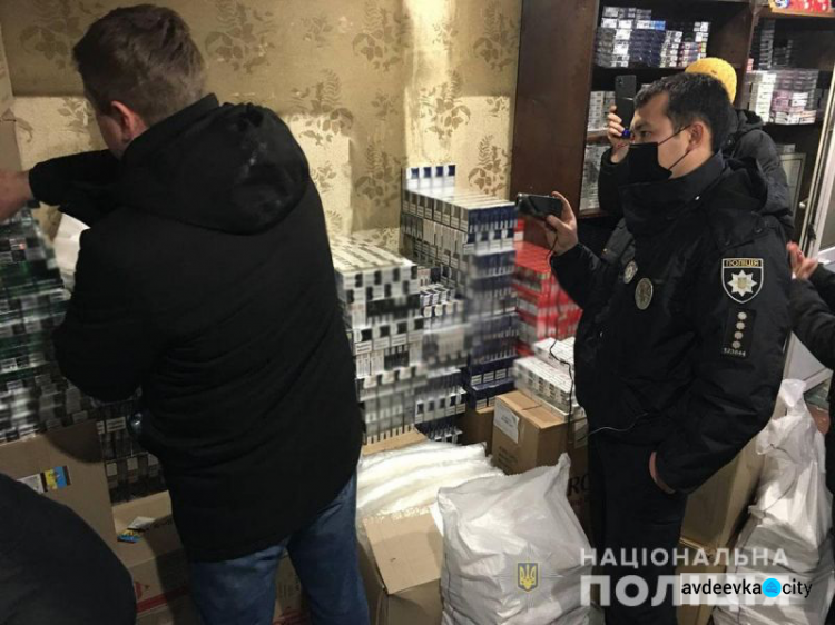 В Донецкой области изъяли контрафактные сигареты на сумму около 700 тысяч гривен