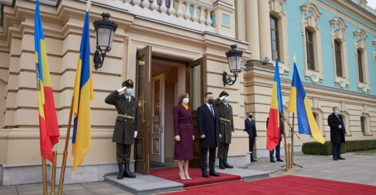 Президент Молдовы Майя Санду прибыла в Украину