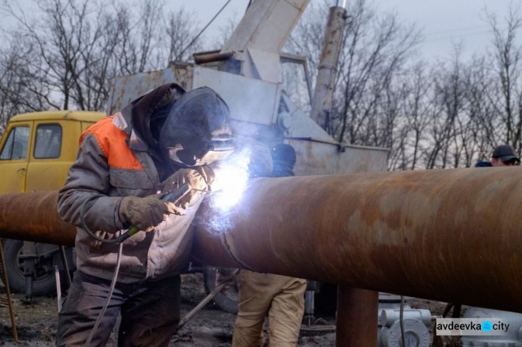 До 23 декабря состоятся испытания газопровода «Очеретино-Авдеевка» (ФОТО)