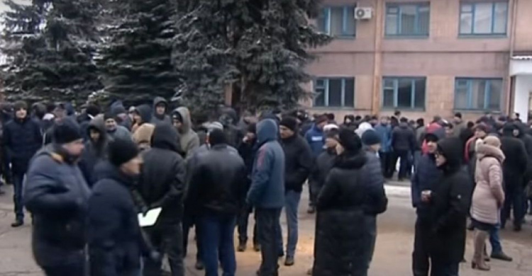 Шахтеры Донетчины отправились в Киев, ряд угольных предприятий простаивает