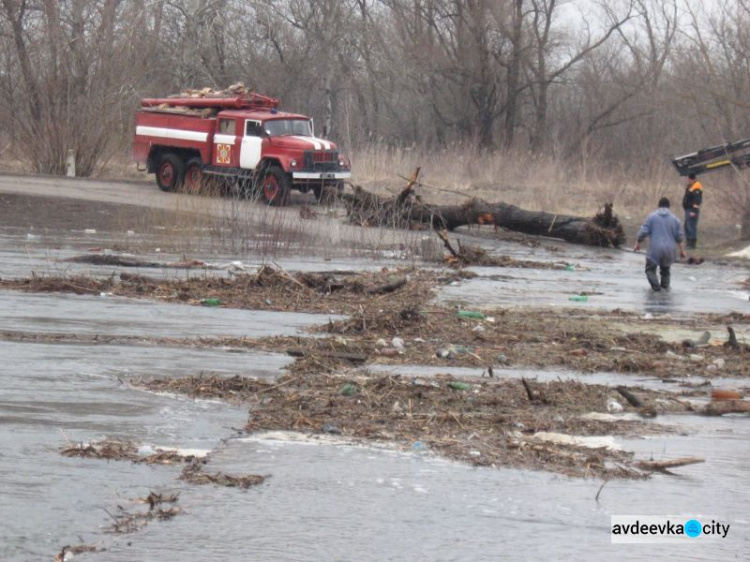 На реках Донетчины поднялся уровень воды: весеннее половодье грозит подтоплением (ФОТО)