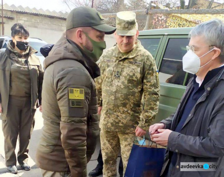 Керівництво Авдіївки взяло участь у прес-конференції щодо ситуації у зоні проведення ООС