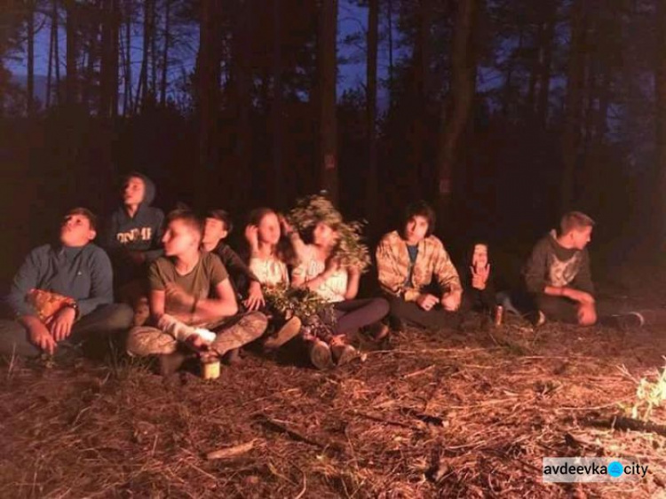 “Пластуны” из Авдеевки с пользой провели время в палаточном лагере на Тернопольщине (ФОТО)