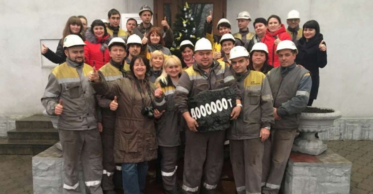 ЦОФ Добропольская поставила  рекорд по переработке угля